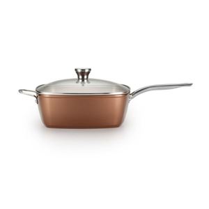 Endura Copper Ceramic 10-Inch Square Multipot