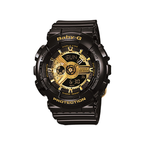 Black and Gold-Tone Baby-G Shock Watch