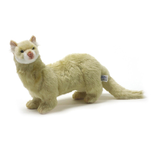 hansa Crème Ferret 16 Inch Plush
