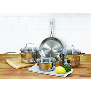 Prime 7pc Stainless Steel Cookware Set