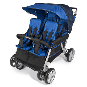 Foundations Quad LX 4-Passenger Stroller Regatta