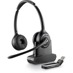 Savi W420 Binaural Over-the-Head USB Wireless Headset with Mic (Standard)