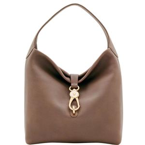 Belvedere Logo Lock Shoulder Bag