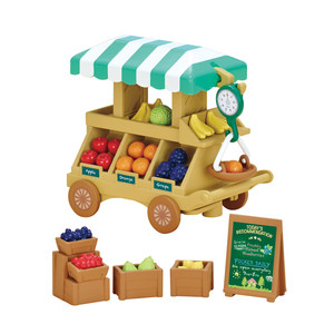 Calico Critters Fruit Wagon