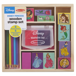 Melissa & Doug Disney Princess Wooden Stamp Set