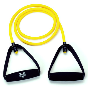 Light Resistance Tube w/ Handles Yellow