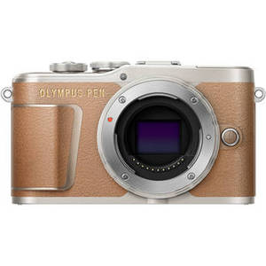 PEN E-PL9 Mirrorless Micro Four Thirds Digital Camera (Body Only, Brown)