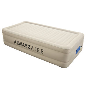 Bestway 17 Inch Twin Fortech Airbed with Built in AC Pump