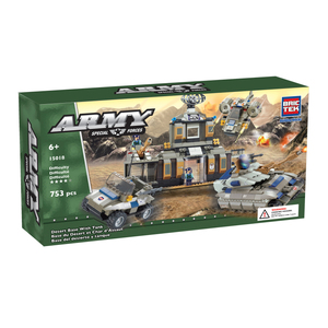 Brictek Desert Base with Tank