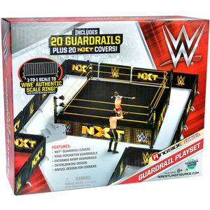 WWE  NXT Guardrail Playset - Ringside Collectibles Exclusive Toy Wrestling Action Figure Playset