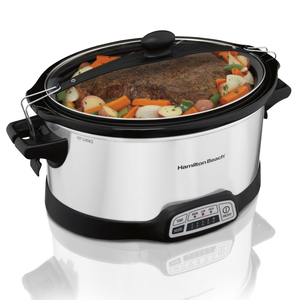 Stay or Go Programmable 7 Qt. Slow Cooker