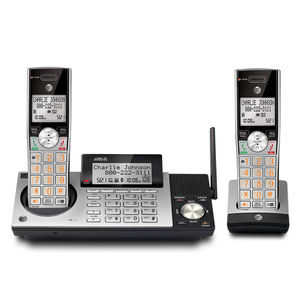 2 Handset DECT 6.0 Expandable Cordless Telephone