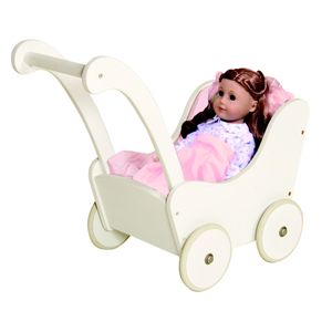 Guidecraft Doll Buggy White