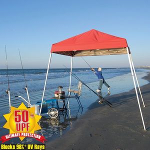 ShelterLogic Pop-Up 8' x 8' Canopy w/ Red Cover