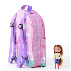 Everyday Princess ZipBin 40 Doll Dollhouse Backpack w/ 1 Doll