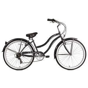 Micargi Black Pantera 26&quot; Women's Beach Cruiser Bike