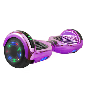AOB Hoverboard in Purple Chrome with Bluetooth Speakers