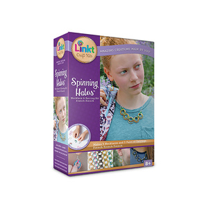 Linkt Craft Kits Spinning Halos 5 Necklace & Earrings Set