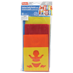 Roylco (2 St) Fabulous Family Portrait Stencils