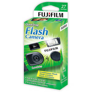 QuickSnap Flash 400 35mm One-Time-Use Camera - 27 Exposures (ASA 400)