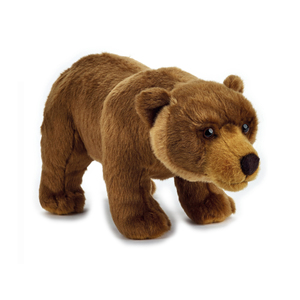 National Geographic Plush Grizzly Bear