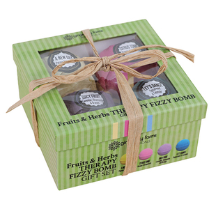 Fruits & Herbs Therapy Fizzy Bath Bomb Gift Set