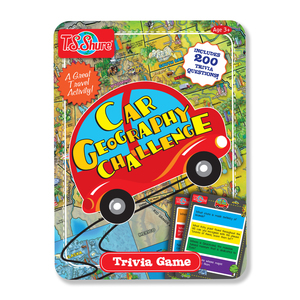 TS Shure Car Geography Challenge Game Tin