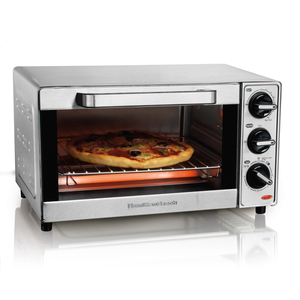 4-Slice Stainless Toaster Oven