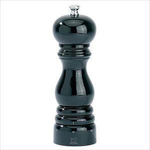 Paris U'Select Black Lacquer Pepper Mill 7"