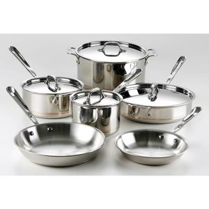 Copper-Core 10-Piece Cookware Set