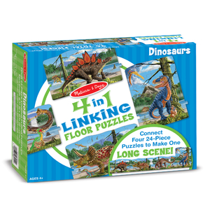 Melissa & Doug Dinosaurs Linking Floor Puzzle (96 pc)