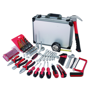 91pc Deluxe General Tool Kit w/ Aluminum Case
