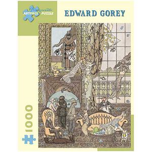 Pomegranate Communications, Inc. Edward Gorey Frawgge Manufacturing Co Puzzle: 1000 Pcs