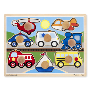 Melissa & Doug Vehicles Jumbo Knob Puzzle