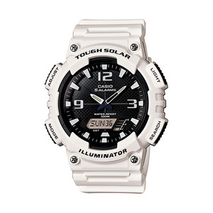 Tough Solar Ani-Digi Watch White/Black