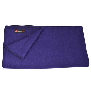 Dragonfly Y099BLAPURW2 Wool Blanket