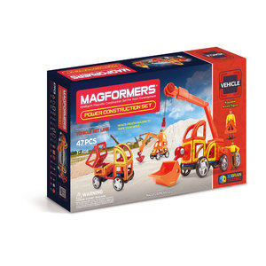 Magformers Power Construction 47pc Set