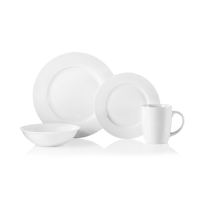 Naturally White 16pc Dinnerware Set