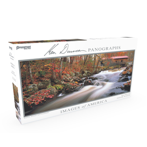 Pressman Toy Images of America 504 Piece Panoramic Puzzle, Wistful Waters
